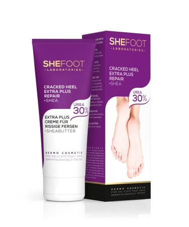 SHEFOOT Hypo-allergenic Cracked Heel Extra Plus Repair Cream 75 ml