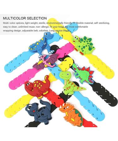 LSxia 10PCS Face Mask Strap Hook Extender Mask Clip  Adjustable Anti-Slip Mask Ear Protector for Extending Masks Buckle Band to Relieve Pressure & Pain for Ear  Suit for Adult & Kid (Cartoon Dinosaur) C-10pcs Cartoon Dinosaur - Buy Online on GoSupps.com