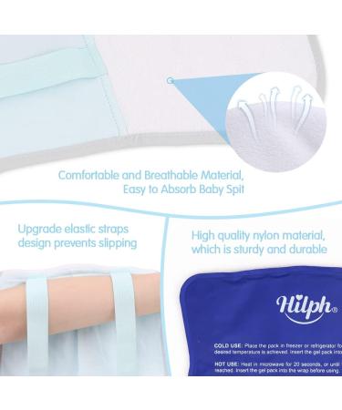Hilph Baby Cooling Pillow Insert & Heat Belt Gel for Colic Relief | Thermal Pillow for Abdominal Pain & Digestive Disorders - Blue Cooling Pads - Buy Online on GoSupps.com