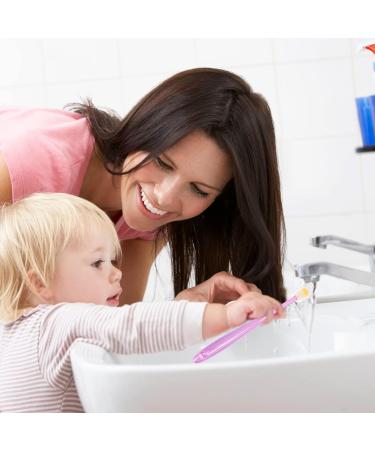 4pcs Baby Oral Care Tool Set - Silicone Infant Toothbrushes for Gentle Teeth and Gums Cleaning - Buy Online on GoSupps.com