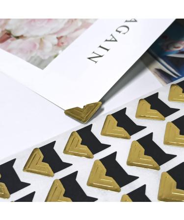 12 Sheets 288 Count Self-Adhesive Photo Corners Stickers Acid Free Photo Mounting Corners for Scrapbooks Memory Books DIY Picture Album Journal (Gold) - Buy Online on GoSupps.com