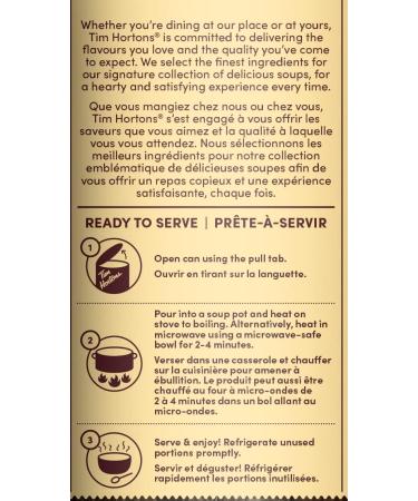 Tim Hortons Butternut Squash Soup Ready-to-Serve 540mL Can - Buy Online on GoSupps.com