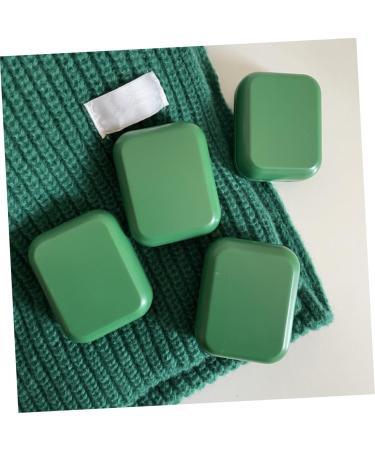 Buy SOLUSTRE Contact Lens Case & Makeup Mirror Set - Frosted Plastic Portable & Stylish for Travel - Buy Online on GoSupps.com