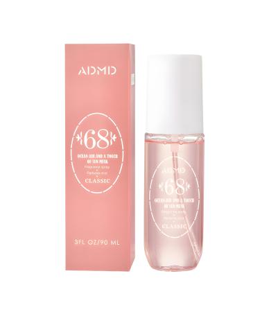 Body Spray for Women Hair & Body Fragrance Mist Long Lasting Perfume Spray Travel Size Womens Fragrance Body Spray Various Scents 68 Dark Pink