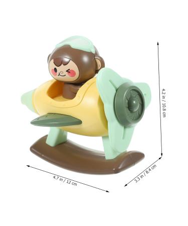 ibasenice Baby Whistle and Airplane Toy Set - Infant to Toddler Green Plastic Toys - 2pcs - 12X10.8X8.4CM - Buy Online on GoSupps.com