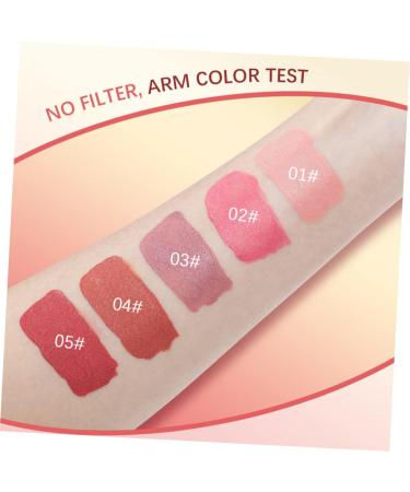 PLAFOPE 5pcs Blush Creme Makeup Face Creamy Eyeshadow Sheer Flush Makeup Supplies Eye Shadow Pigment Pigment - Buy Online on GoSupps.com