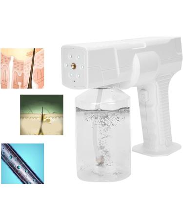Kcabrtet USB Charging Blue Light Nanometer Spray Gun Handheld Hair Care Moisturizing Sprayer Rapid Mist Output Multifunction Water Spray Gun Intelligently 600ml - Buy Online on GoSupps.com