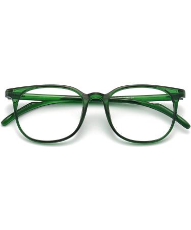 Rarri Blue light filter glasses -anti-fatigue anti-blue light UV protection-gamer gaming glasses for PC TV tablet mobile phones for improved sleep green