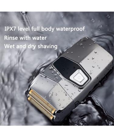 Buy Electric Shaver for Men - LED Digital Display Rechargeable & Low Noise - Precision Trimmer & Beard Trimmer for Home Use - Buy Online on GoSupps.com