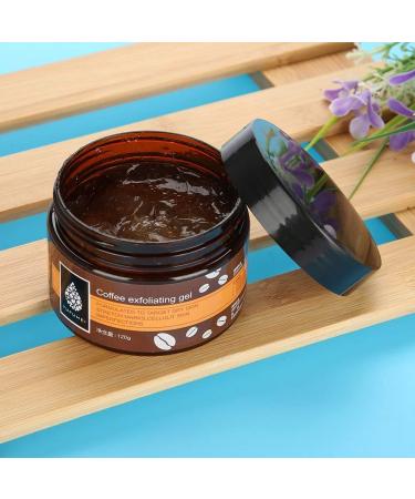 120g Coffee Exfoliating Scrub Gel - Dead Skin Remover & Moisturizer for Face, Hands, and Feet - Buy Online on GoSupps.com