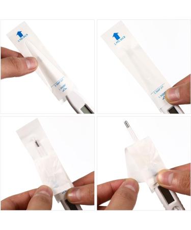 HEALLILY 200pcs Disposable Thermometer Probe Covers - Universal Electronic Sleeves for First Aid - Buy Online on GoSupps.com