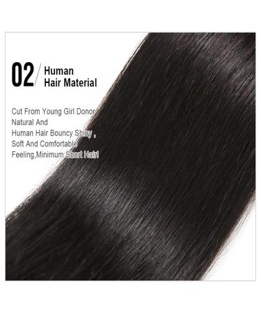 10A Brazilian Virgin Straight Human Hair Bundles - 22-28 Inches (4 Bundles) | Natural Color Hair Extensions - 100% Unprocessed - Buy Online on GoSupps.com