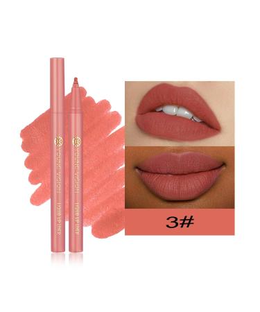 YOUNG VISION Gourd-Shaped Precision Liquid Lipstick & Lipliner - Nude Matte Perfection | International Shipping Available - Buy Online on GoSupps.com