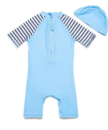 BONVERANO Baby Boys Swimsuit | UPF 50+ One Piece Bathing Suit for Toddlers | 2-3 Years - Buy Online on GoSupps.com