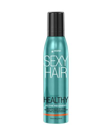 SexyHair Healthy Active Recovery Repairing Blow Dry Foam | Up to 99% Breakage Reduction | Helps Repair | All Hair Types Active Recovery | 6.8 fl oz - Buy Online on GoSupps.com