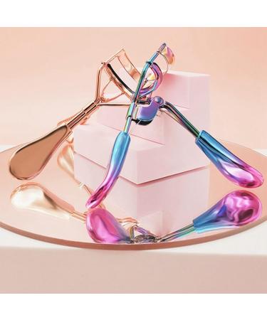 Professional Portable Manual Eyelash Curler Lightweight Non-Slip for Long Lasting Eyelash Makeup - Buy Online on GoSupps.com