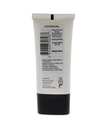 COVERGIRL Trublend Base Business Everyday Defense Primer SPF20 - 1oz - Buy Online on GoSupps.com