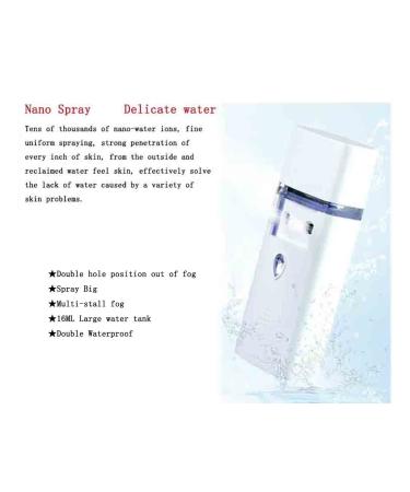 Elitzia ETF825 Double Head Nanometer Mist Cold Sprayer | Dual Cavity Facial Moisturizer - Buy Internationally - Buy Online on GoSupps.com
