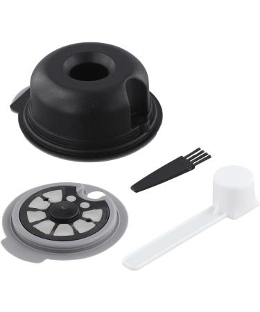  VRTYVEYBB Reusable coffee capsule for Bosch Tassimo coffee machines with a 12g capacity multiple lids spoon and brush for easy cleaning and brewing - Buy Online on GoSupps.com