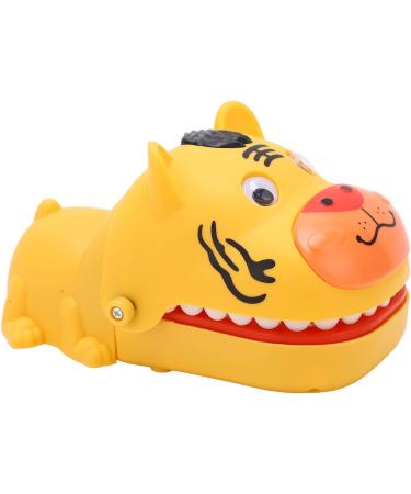 Biitfuu Push The Teeth Teething Toy - Portable Funny Finger Biting Game in Yellow | Cute Cartoon Teether for Babies | International Shipping Available - Buy Online on GoSupps.com