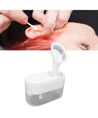 Electric Ear Wax Removal Tool - Professional Irrigation Flushing System with 4 Cleaning Modes for Adults & Kids - White Kit - Buy Online on GoSupps.com