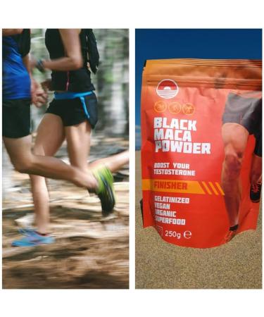 Black Maca Powder Gelatinized 250G | Boost Performance & Endurance | Ecological Black Maca Superfood - Buy Online on GoSupps.com