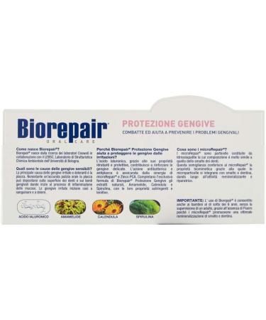 BIOREPAIR Toothpaste for Gums Protection - 75 ml | Optimal Care & Dental Hygiene | International Shipping - Buy Online on GoSupps.com