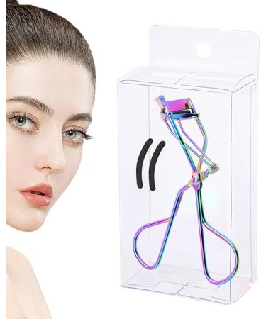 Eyelash Curler Eyelash Curler Handheld Quick Eyelash Curler with Padded Handle Dramatic Wavy for Long-Lasting Eyelash Lifting in Seconds for Long Lasting Durability Coloured Titanium Pvc Box - Buy Online on GoSupps.com