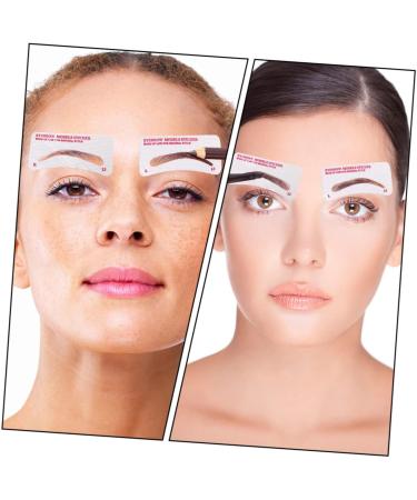 FOMIYES 288 Pcs Eyebrow Stickers Eyebrow Kit Eyebrows Shaper Eyebrow Tools Eyebrow Shaper Disposable 1 count (Pack of 1) Whitex3pcs - Buy Online on GoSupps.com