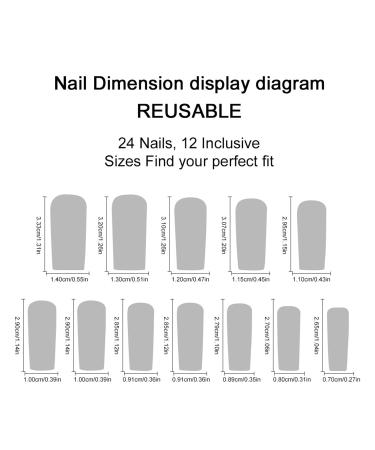 3D Cherry Bow Pearl Press On Nails | Extra Long Square French Tip | Glossy Full Cover Reusable False Nails for Women - Nail Art - Buy Online on GoSupps.com