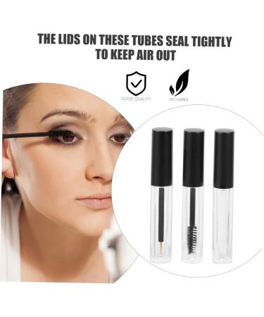 WOONEKY 6pcs Eyeliner Eyelash Bottle Lash Mascara Clear Lipgloss Mascara Tube Bottles with Wand Plastic - Buy Online on GoSupps.com