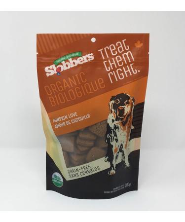 Slobbers Organic Dog Treats Pumpkin Love Dog Treat - 200g