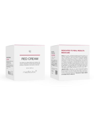 Medicube Red Cream 2.0 | Soothing Acne Treatment | BHA Niacinamide & Adenosine | Non-Comedogenic Korean Skincare (1.69fl.oz - Buy Online on GoSupps.com