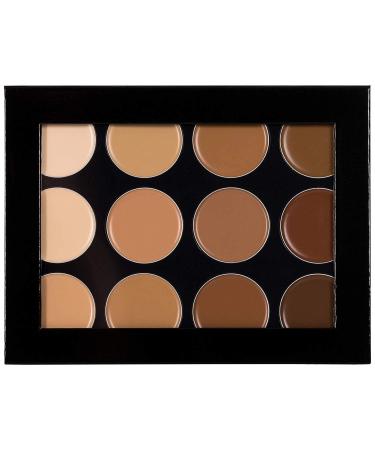 Mehron Celebre Pro-HD Cream Contour & Highlight Palette - 12 Colors - Buy Online on GoSupps.com