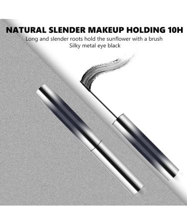 3D Curling Metal Mascara - Waterproof - Hairless - Washable and Extra Fine - No Clumping (Black) (Black) - Buy Online on GoSupps.com