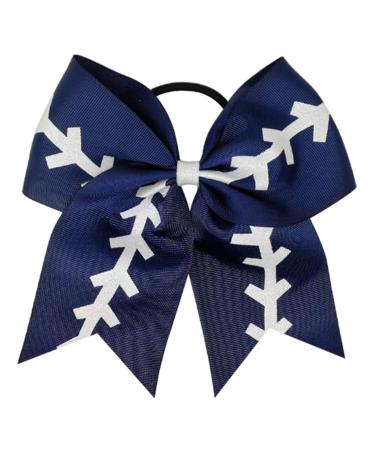 Beavorty baseball for kids barrettes for girls kids baseball girls softball cheerleader bow bows for cheerleading cheer bows bow scrunchies bows for cheerleaders hair Miss Ribbon