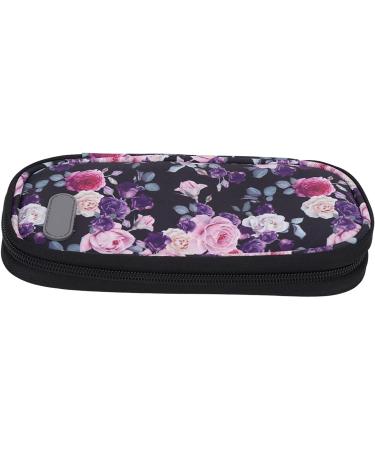 Insulin Cooler Travel Case - Portable Zipper Insulin Cooler Bag for Travel - Multi Layer Design - Purple - Buy Online on GoSupps.com