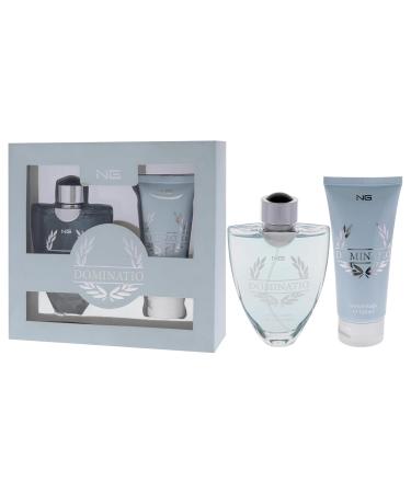 Dominatio Kit for Men - 2 Pc Gift Set 2.7oz EDT Spray 3.4oz Shower Gel - Buy Online on GoSupps.com