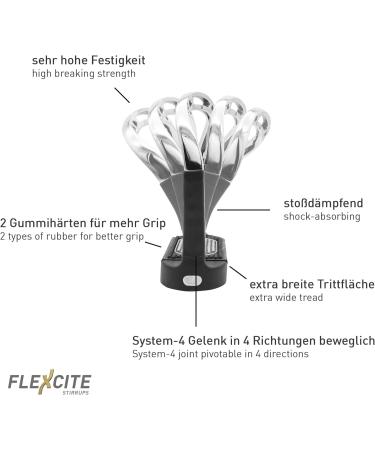 Sprenger Safety Stick Bracket - Flexcite Ankle Relief 120mm Stainless Steel Joint Support - Buy Online on GoSupps.com