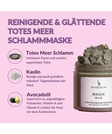TOTES SEA Mask 250g | Vegan Anti-Acne Dead Sea Mud Mask for Men & Women | Natural Facial Mask for Clear Skin | Clay & Avocado | Best for Pimples & Blackheads - Buy Online on GoSupps.com