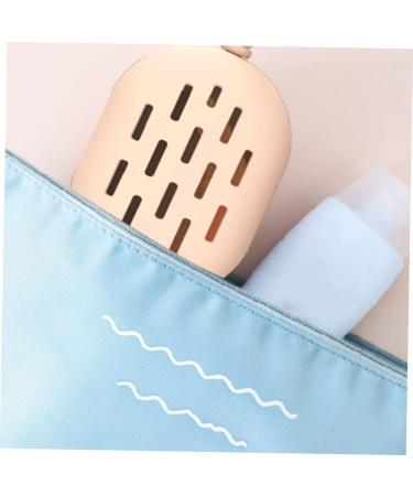 FRCOLOR 5 Sets Beauty Egg Silicone Makeup Sponge Organizer - Travel Cosmetic Bag & Brush Holder - Eye Protection | Buy Internationally - Buy Online on GoSupps.com