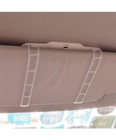 Minkissy Car Vanity Mirror Sun Shading Cosmetic Mirror Car Sunshade Mirror Car Cosmetic Mirror Automotive Visor Vanity Mirror Clip on Visor Mirror Universal Makeup Mirror Abs White - Buy Online on GoSupps.com