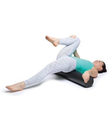 OPTP AXIS Foam Roller - Firm Density Black 36 x 6 Round (AXR366) - Standard Packaging - Buy Online on GoSupps.com