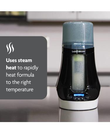 Baby Brezza Electric Bottle Warmer & Defroster - Universal Fit for Glass, Plastic Bottles & Storage Bags (White/Black) - Buy Online on GoSupps.com