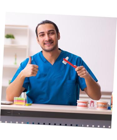 Buy Mikinona 4-Piece Travel Toothbrush Set for Braces & Prosthesis Care | Portable Cleaning Solution - Buy Online on GoSupps.com