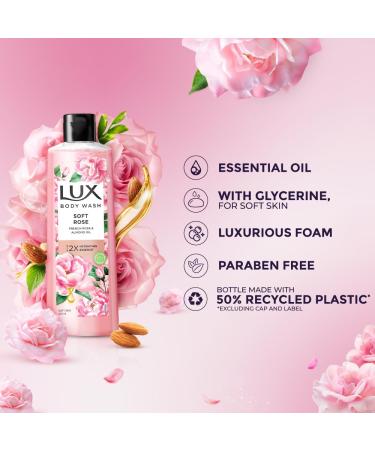 LUX French Rose Fragrance & Almond Oil Bodywash - Luxurious 245 ml | International Shipping Available - Buy Online on GoSupps.com