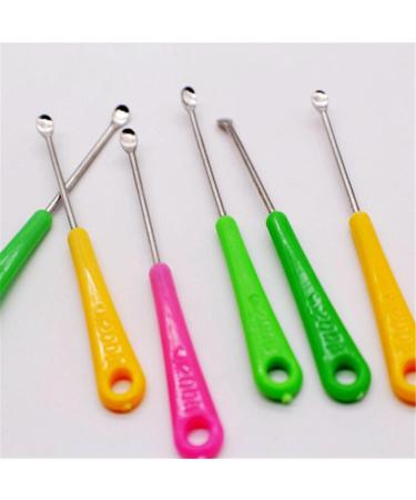 20pcs Metal Ear Wax Removal Tools Set - Ear Care Spoon & Curette Remover Kit for Facial Beauty - Random Colors - Buy Online on GoSupps.com