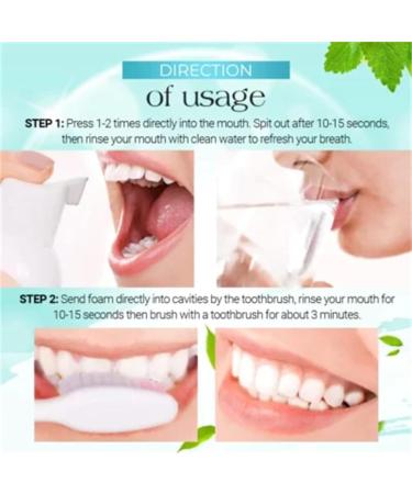 Teeth Mouthwash | Oral Mouthwash | Gum Health Mouthwash Mouthwash Toothpaste Foam Calculus Removal Teeth Whitening Eliminating Bad Breath - Solve All Oral Problems (1PC) - Buy Online on GoSupps.com