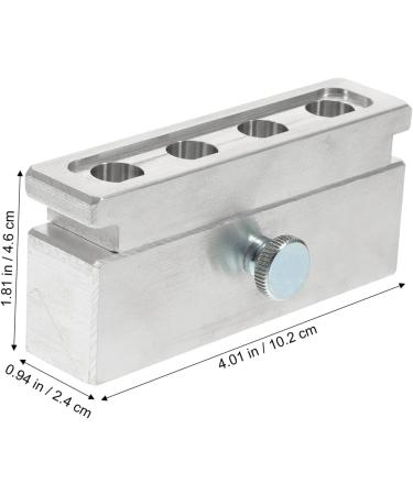 FRCOLOR 2 Sets 4 Hole Lipstick Mold Lip Balm Maker Tool Lip Balm Making Kit Lip Gloss Maker Tool Lip Balm Mold Lip Sticks Lip Balm Diy Kit Lip Stickers Sandwich Aluminum Alloy - Buy Online on GoSupps.com