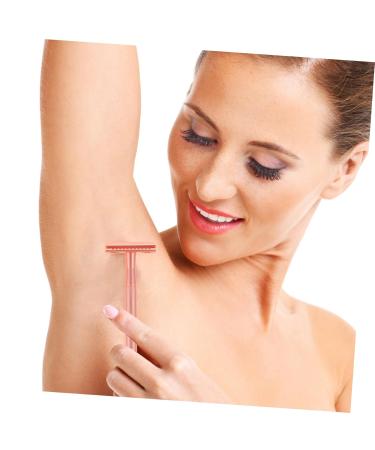 Ipetboom 5 Manual Shaver - Classic Metal Safety Razor for Women | Double Edge Grooming Razor with Zinc Alloy Blade & Eco-Friendly Kraft Paper - Buy Online on GoSupps.com